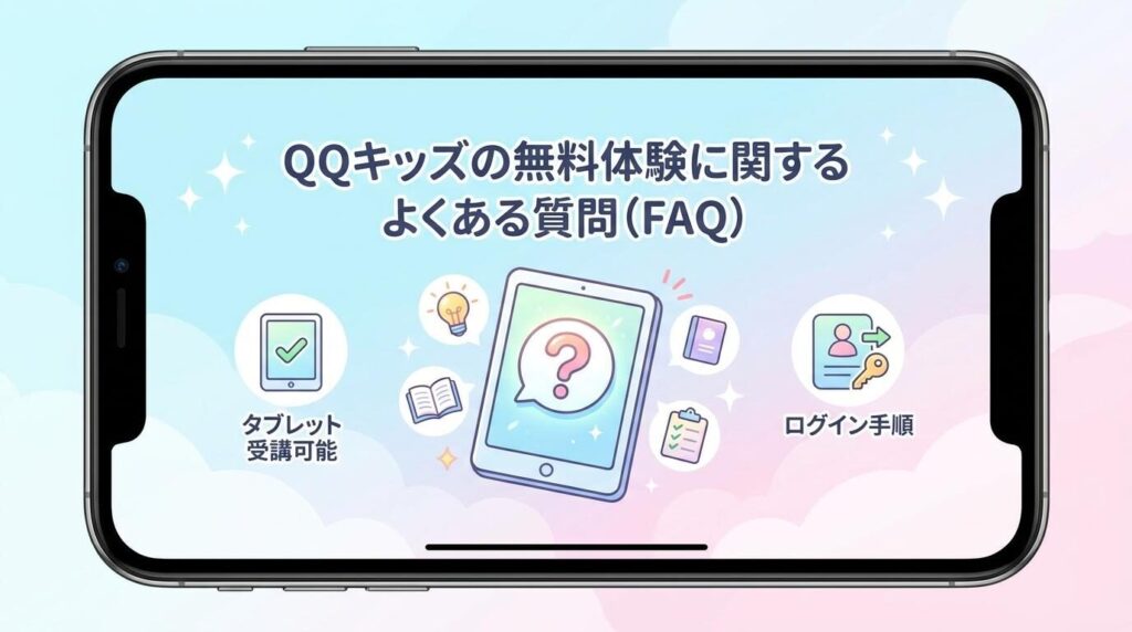 QQキッズはタブレットだけで受講できますか?