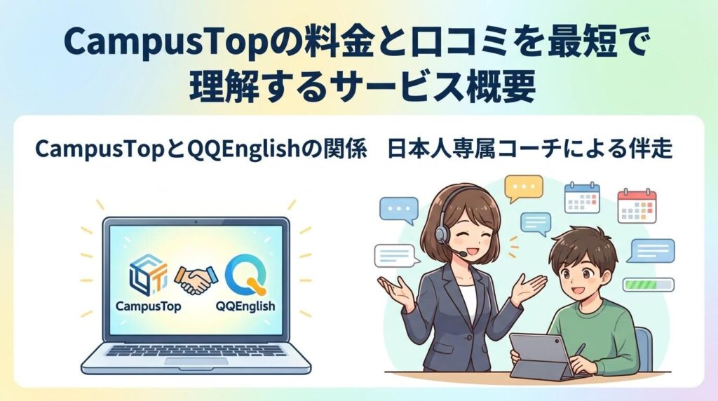 CampusTopの料金と口コミを最短で理解するサービス概要