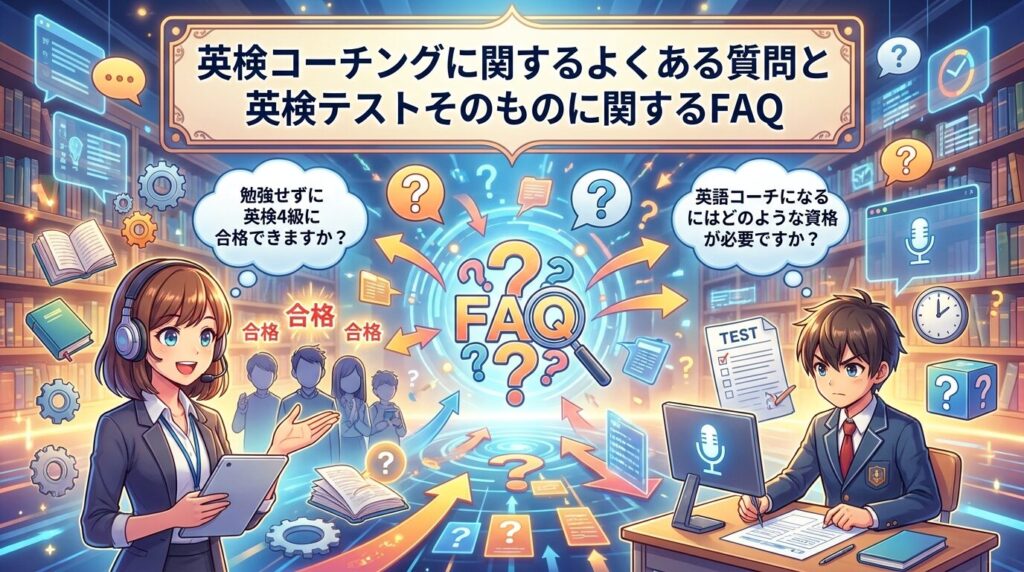 英検コーチに関する周辺疑問と英検そのもののFAQ