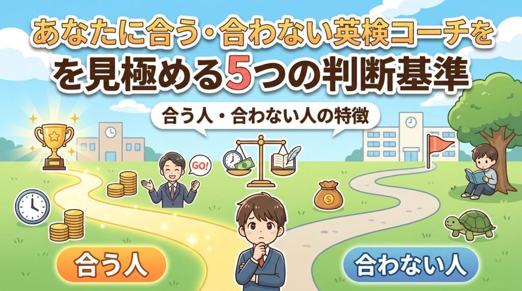 英検コーチが向いている人・向いていない人の5つの判定基準