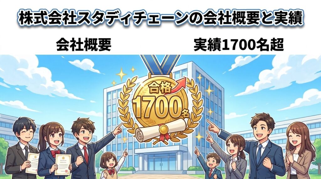 運営会社スタディチェーン株式会社の会社概要と実績
