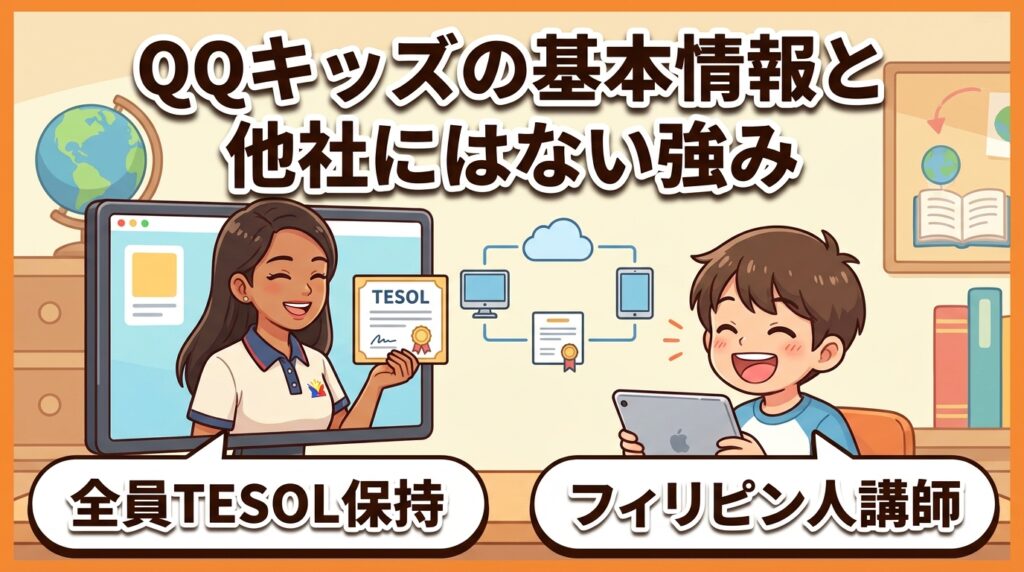 QQキッズの基本情報と他社にはない強み
