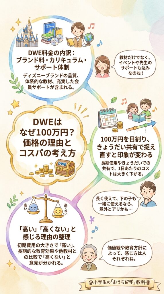 DWEの値段はなぜ100万円なのか高い理由とコスパの考え方