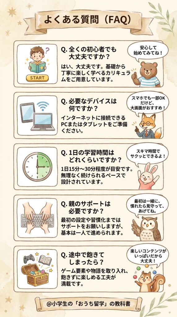 よくある質問（FAQ）