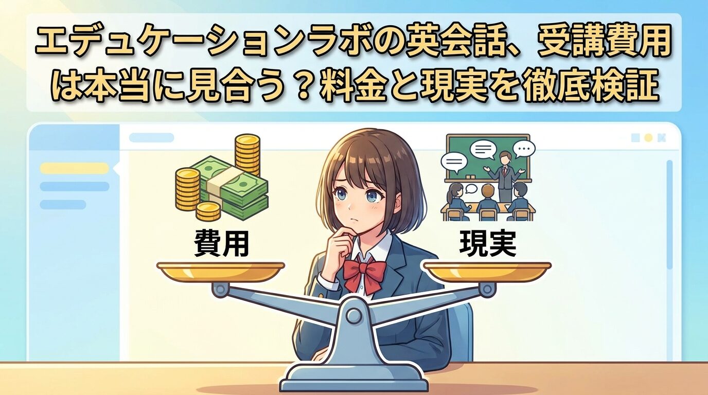 エデュケーションラボの英会話は払う価値ある？料金と実態を検証