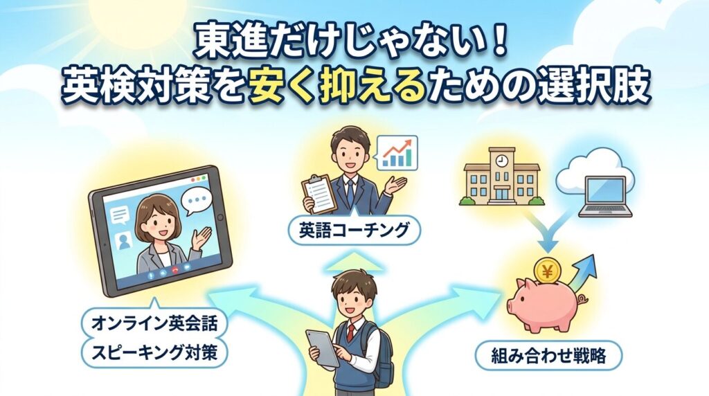 予備校だけじゃない！英検対策を適正料金で進める東進以外の選択肢