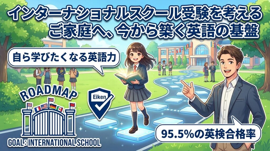 インター受験を考え始めた家庭が今できる英語の土台づくり