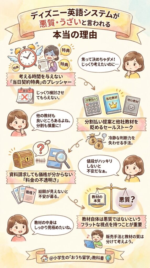 ディズニー英語システムが悪質・うざいと言われる本当の理由